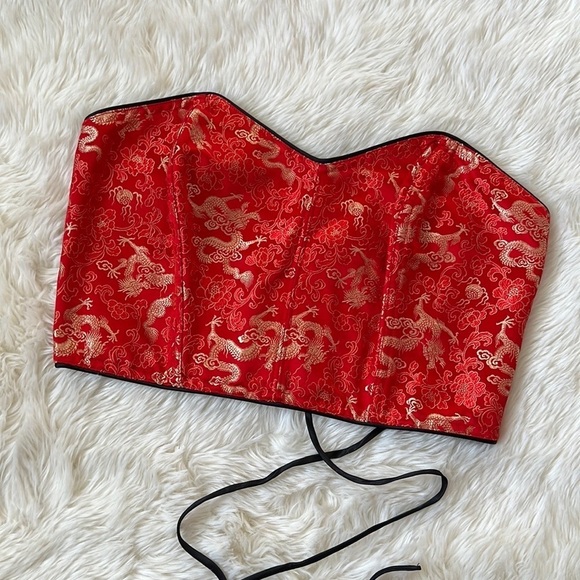 90s Victoria’s Secret Dragon Corset - Picture 1 of 5